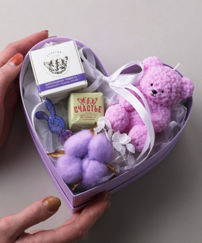"Моей девочке" Подарочный набор-валентинка №7856