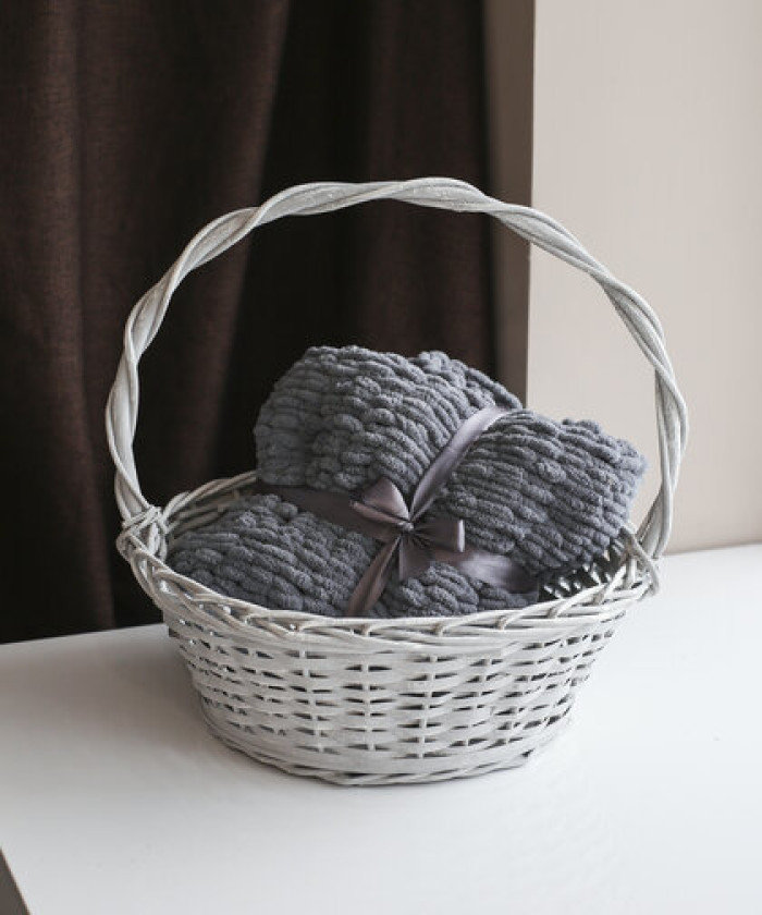 Корзина плетёная круг d40см размер XL