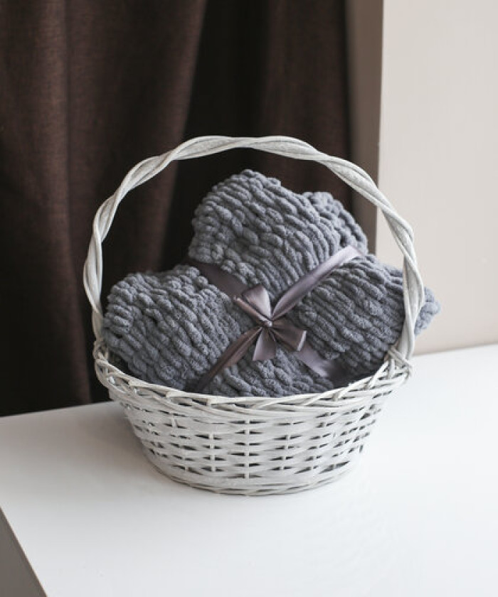 Корзина плетёная круг d35см размер L 