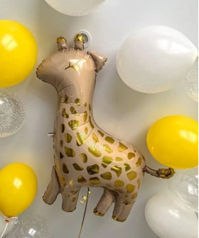 Шар фольга Большой жираф, 1шт