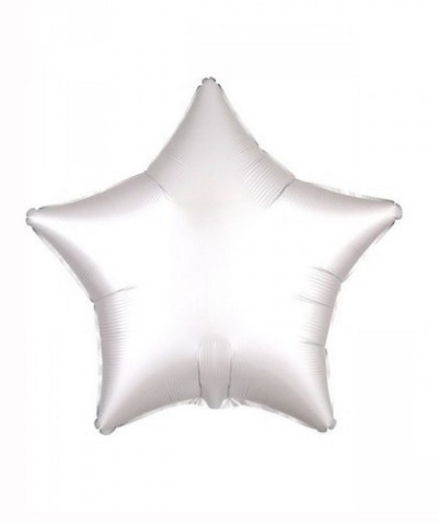 Шар фольга Звезда 18" жемчужный сатин