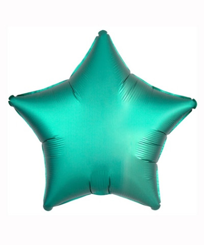 Шар фольга Звезда 18" тиффани сатин
