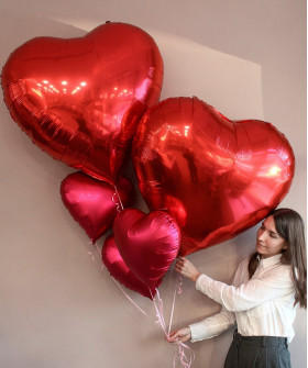 "Моя любовь" набор воздушных шаров №37
