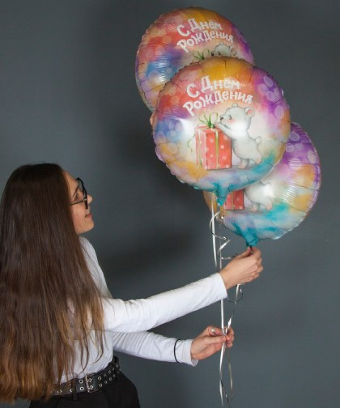 Шар фольга Круг 18