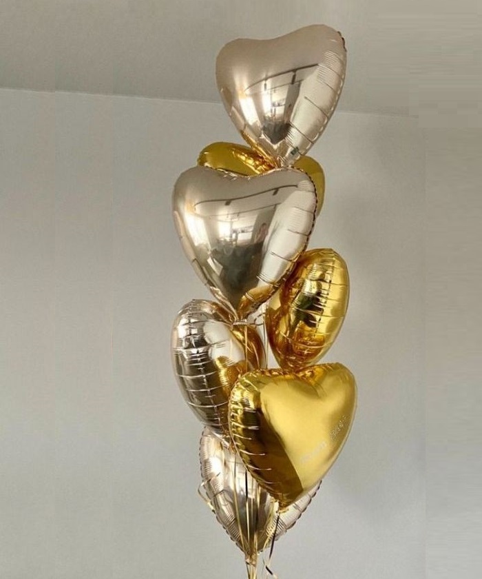Шар фольга Сердце 18