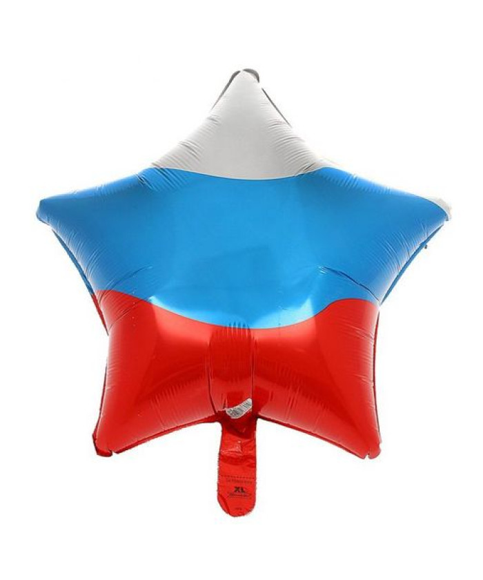 Шар фольга звезда 18