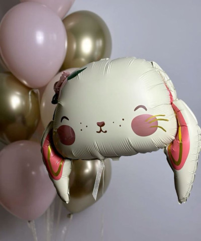 Шар фольга 26" Милый кролик
