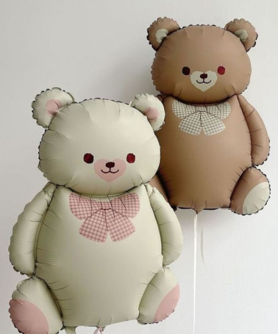 Шар фольга 35" Мишка