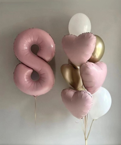 "Baby Girl" набор воздушных шаров №53