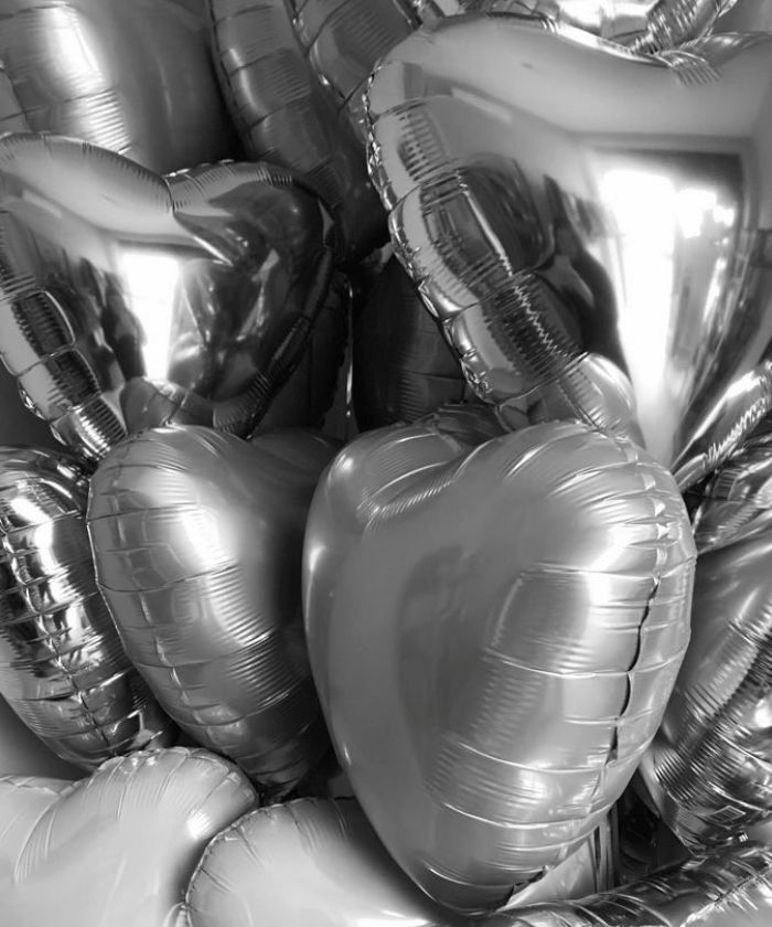 Шар фольга Сердце 18