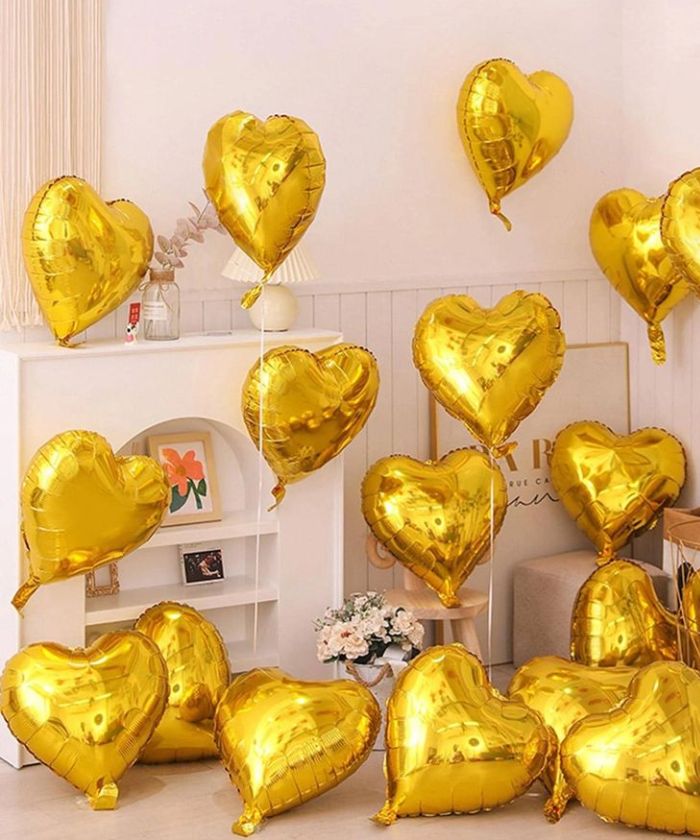 Шар фольга Сердце 18